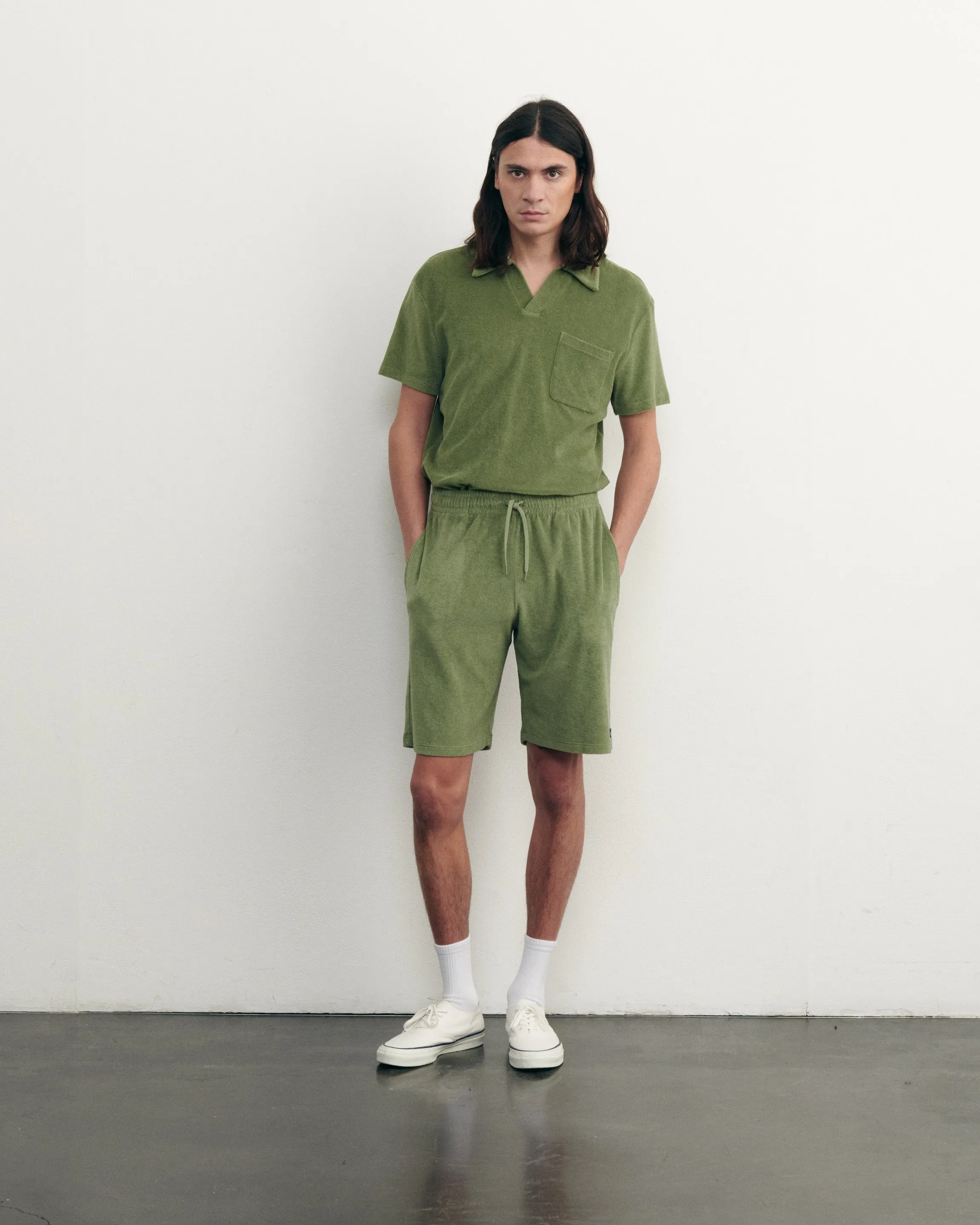 Duperré "terrycloth" shorts