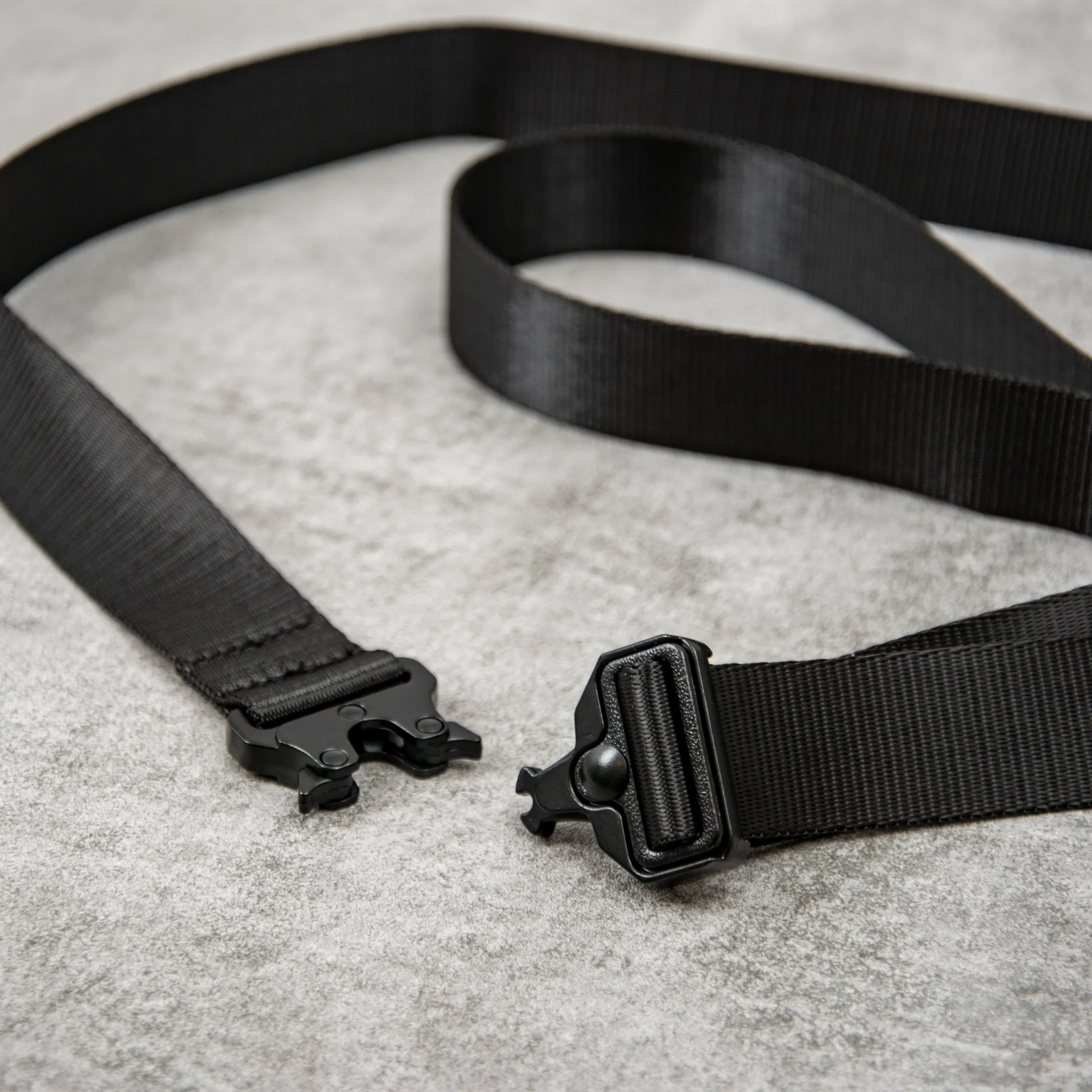 Edwin Small Nylon Belt - Black