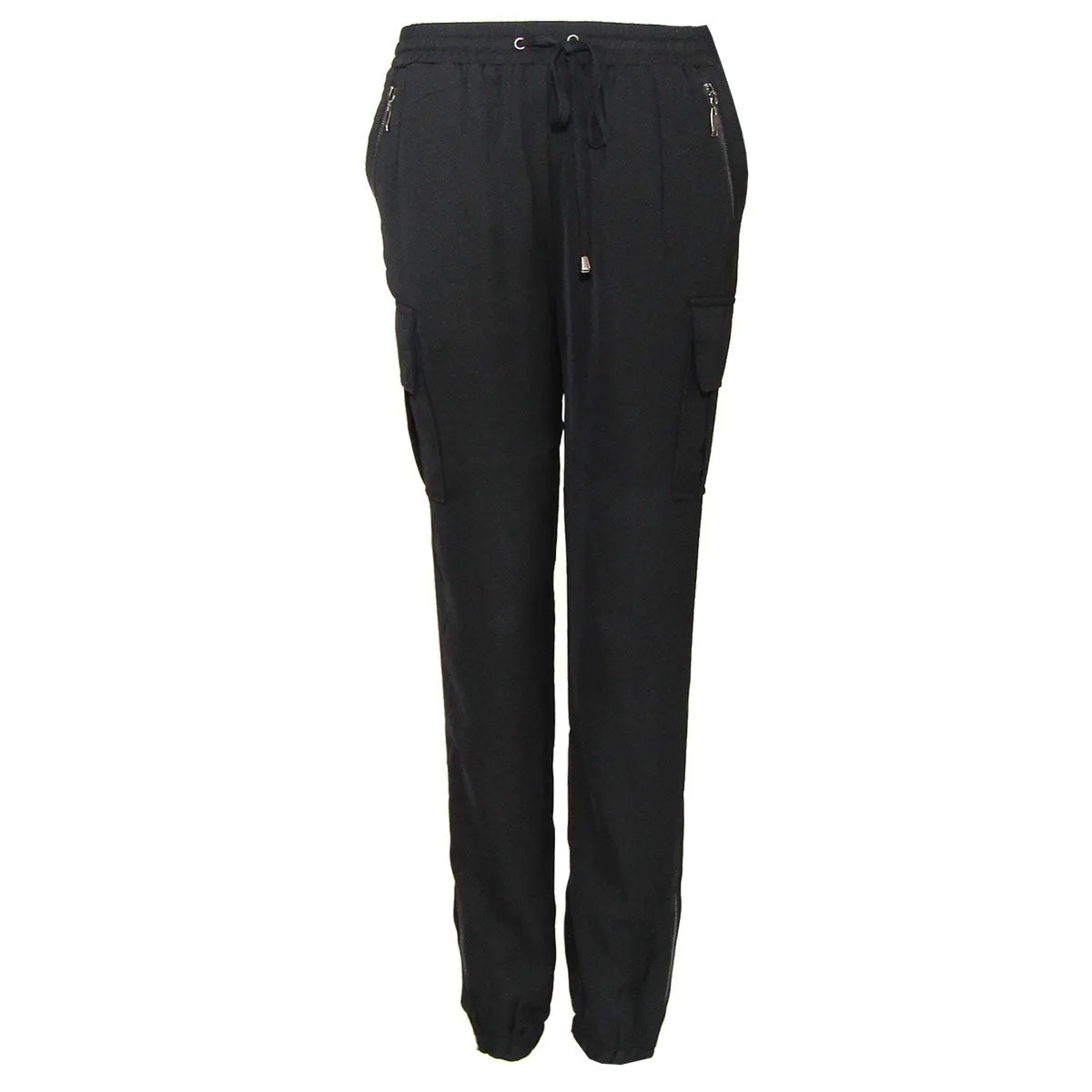 Elastic Waist Track Pants