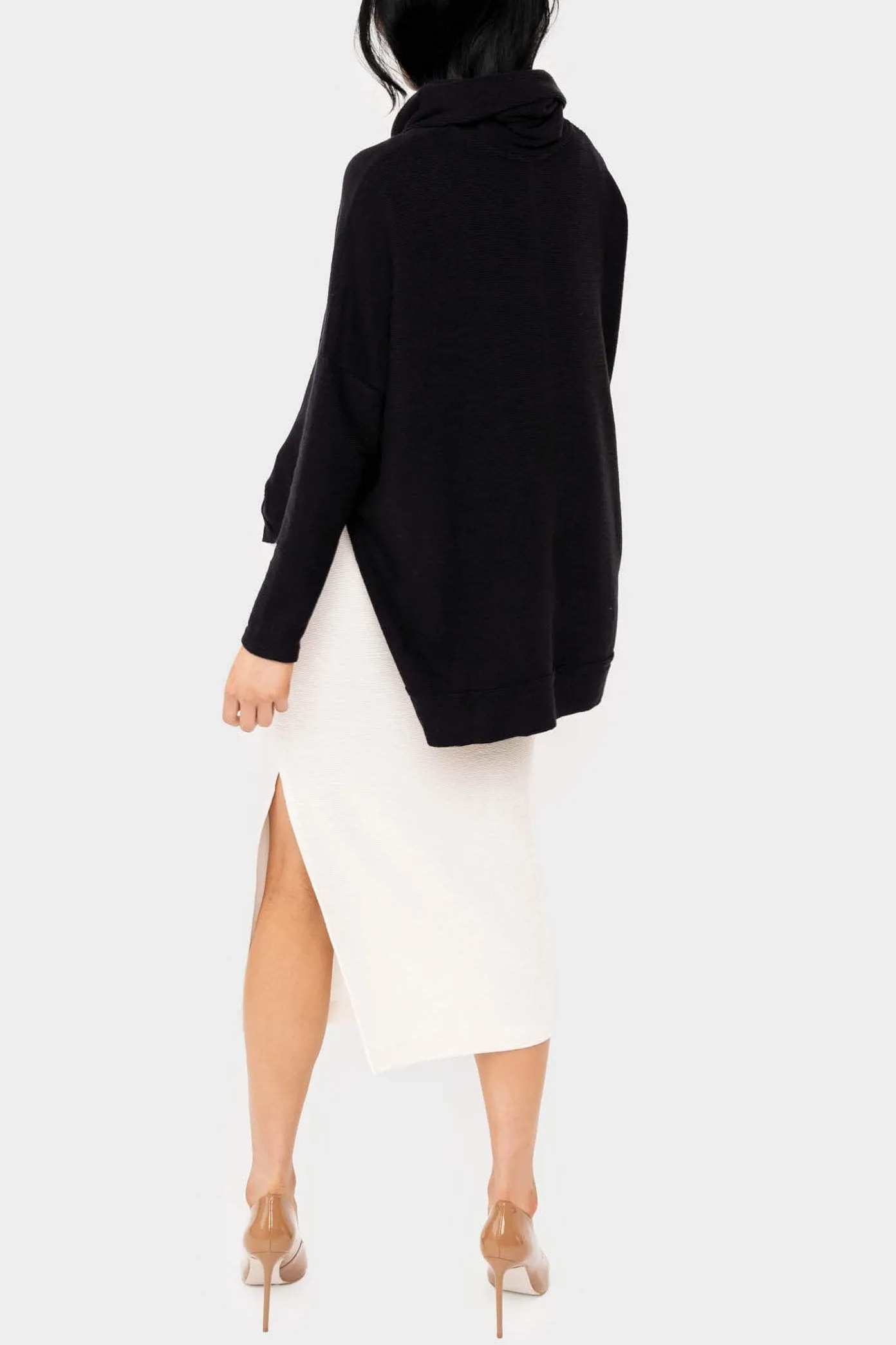 Essential Chic Mock Neck Tunic