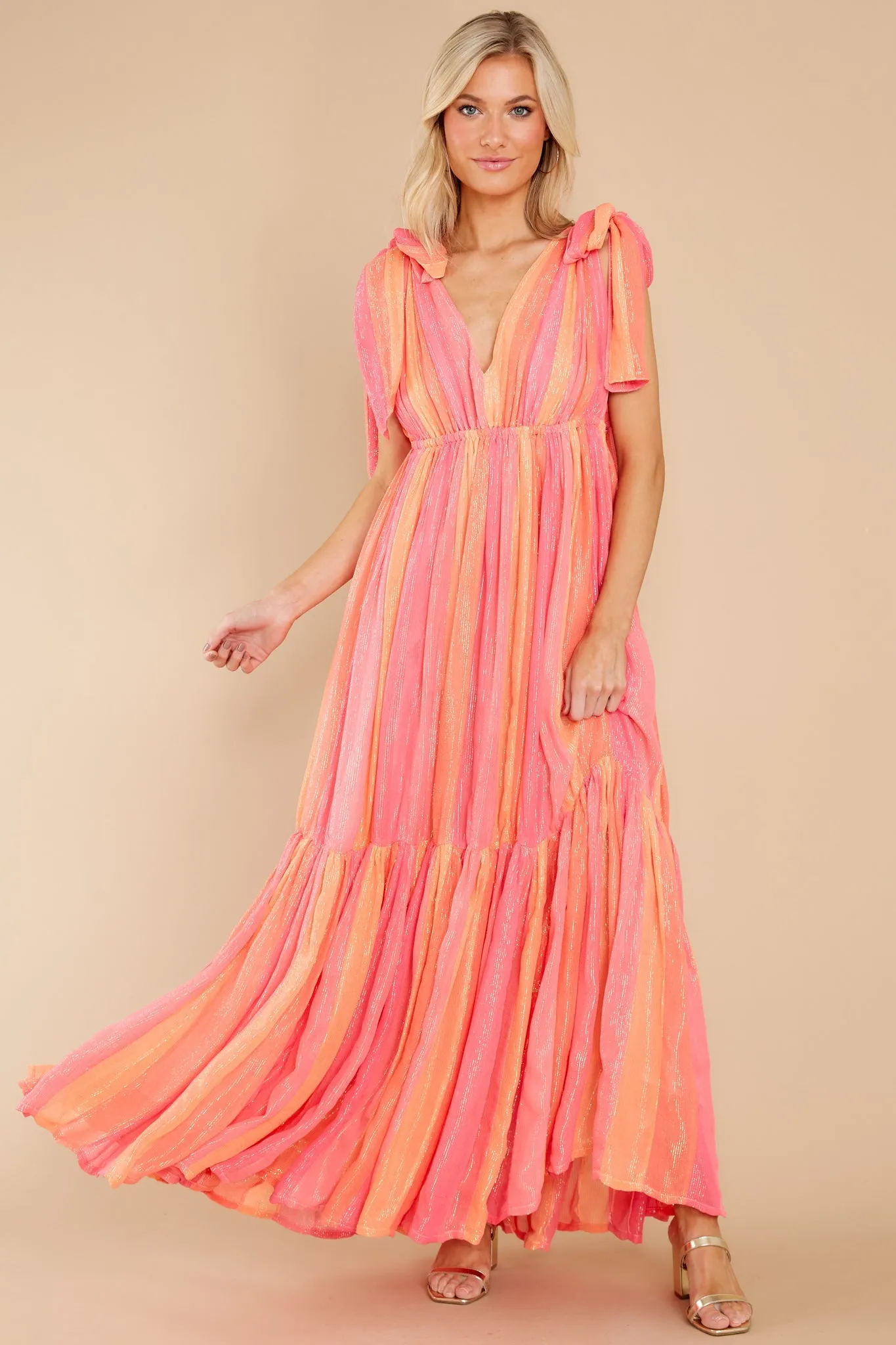 Fanya Marbella Mix Neon Girl Long Dress