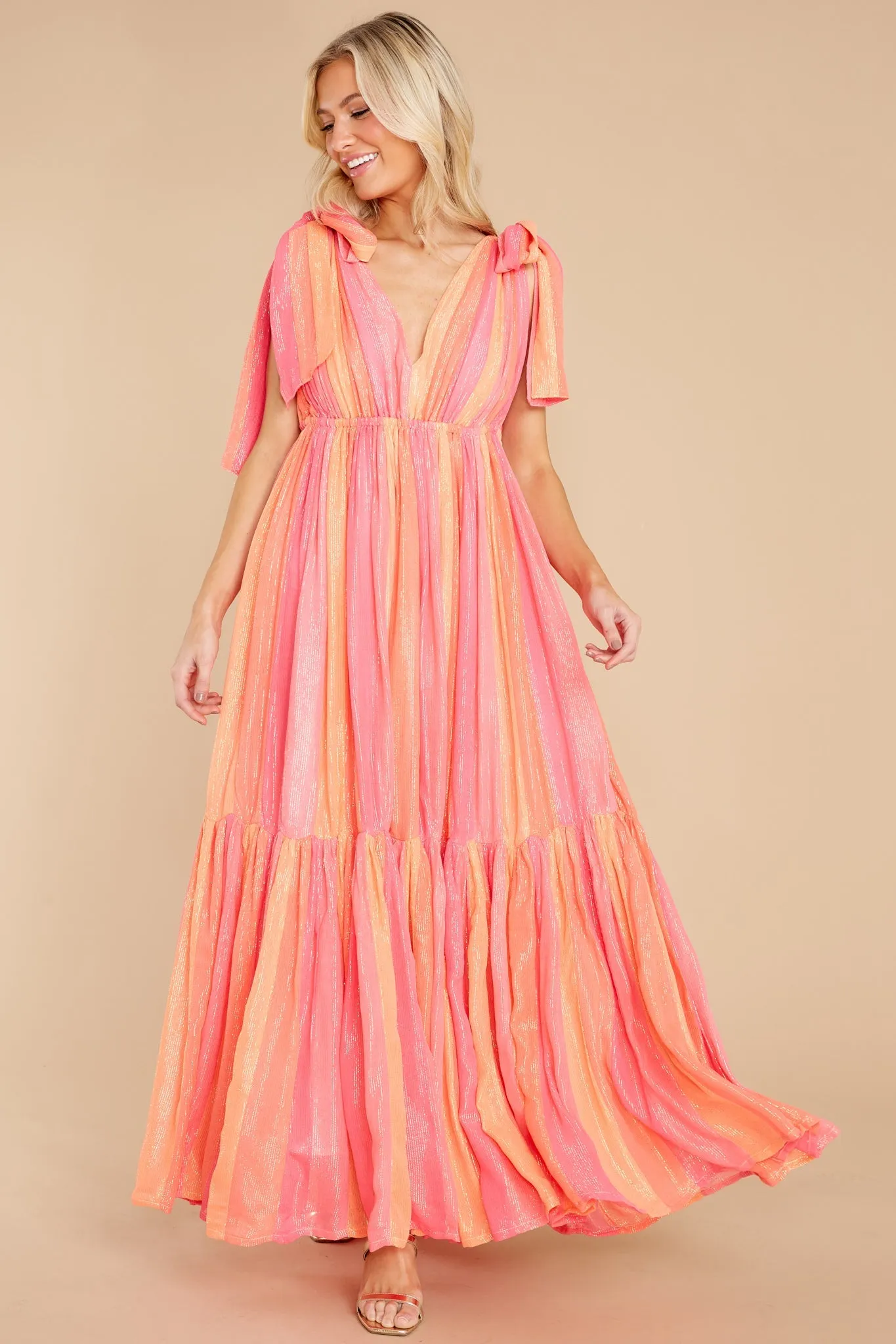 Fanya Marbella Mix Neon Girl Long Dress