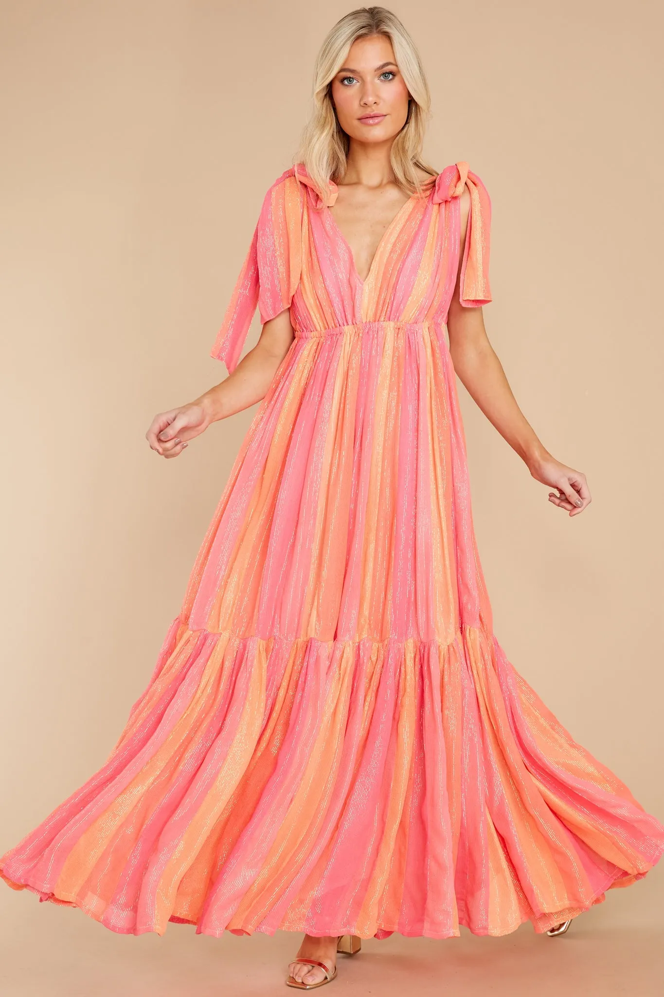 Fanya Marbella Mix Neon Girl Long Dress