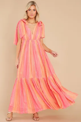 Fanya Marbella Mix Neon Girl Long Dress