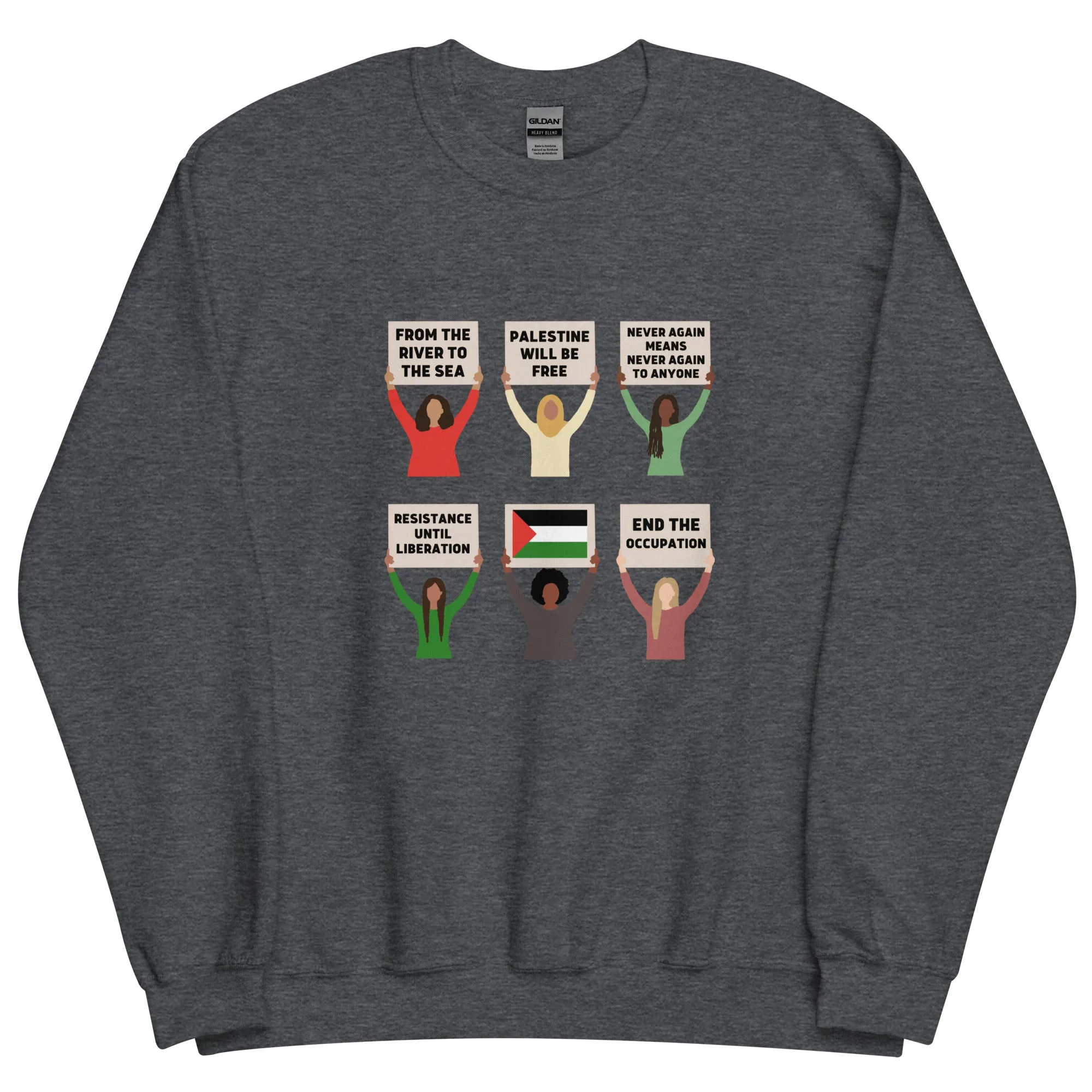 FREE PALESTINE Protest sweatshirt