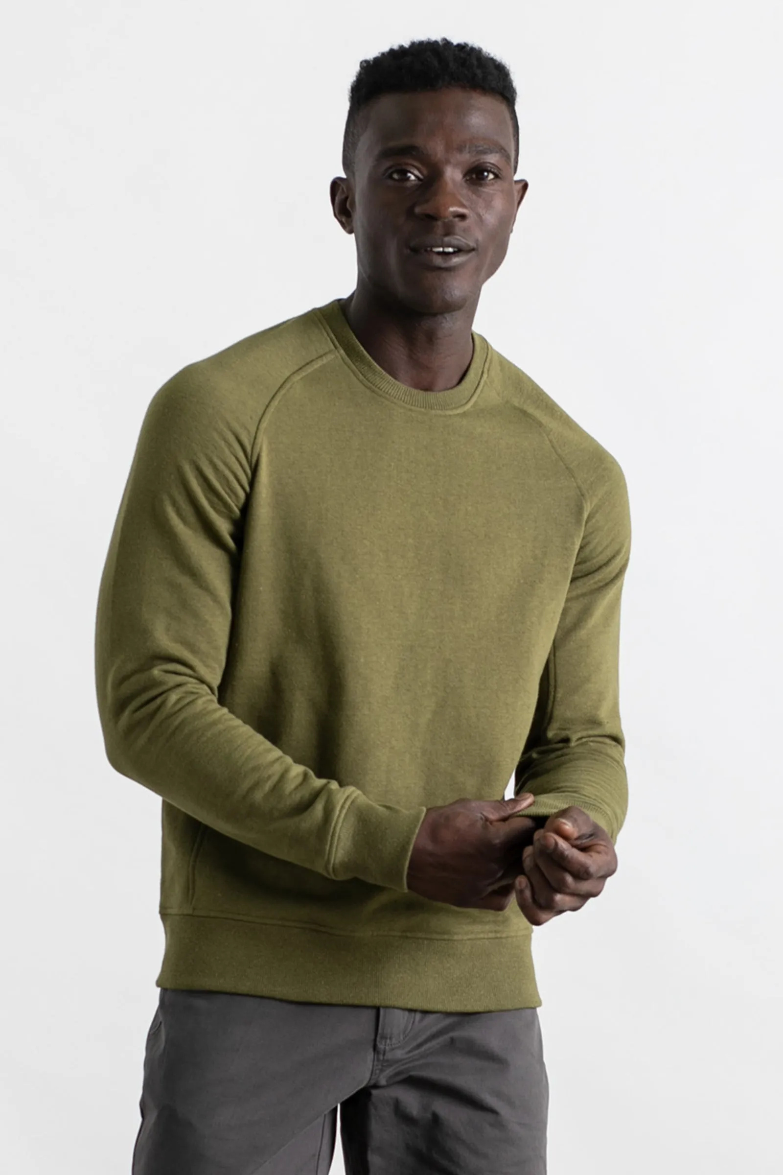 Fremont Crew Sweatshirt / Olive