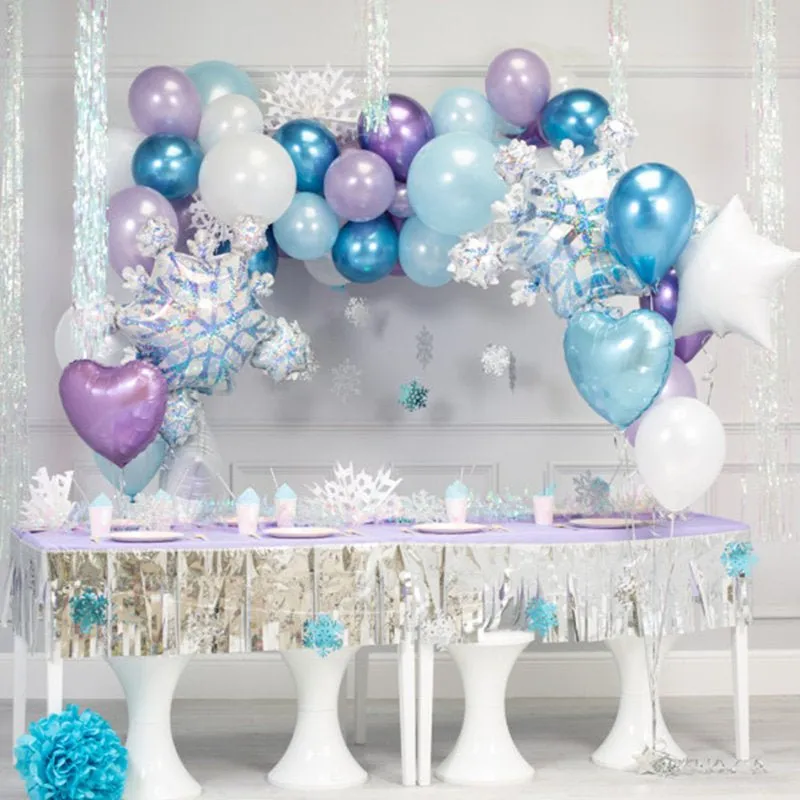 Frozen Themed Balloon Arch - Balloon Garland Kit