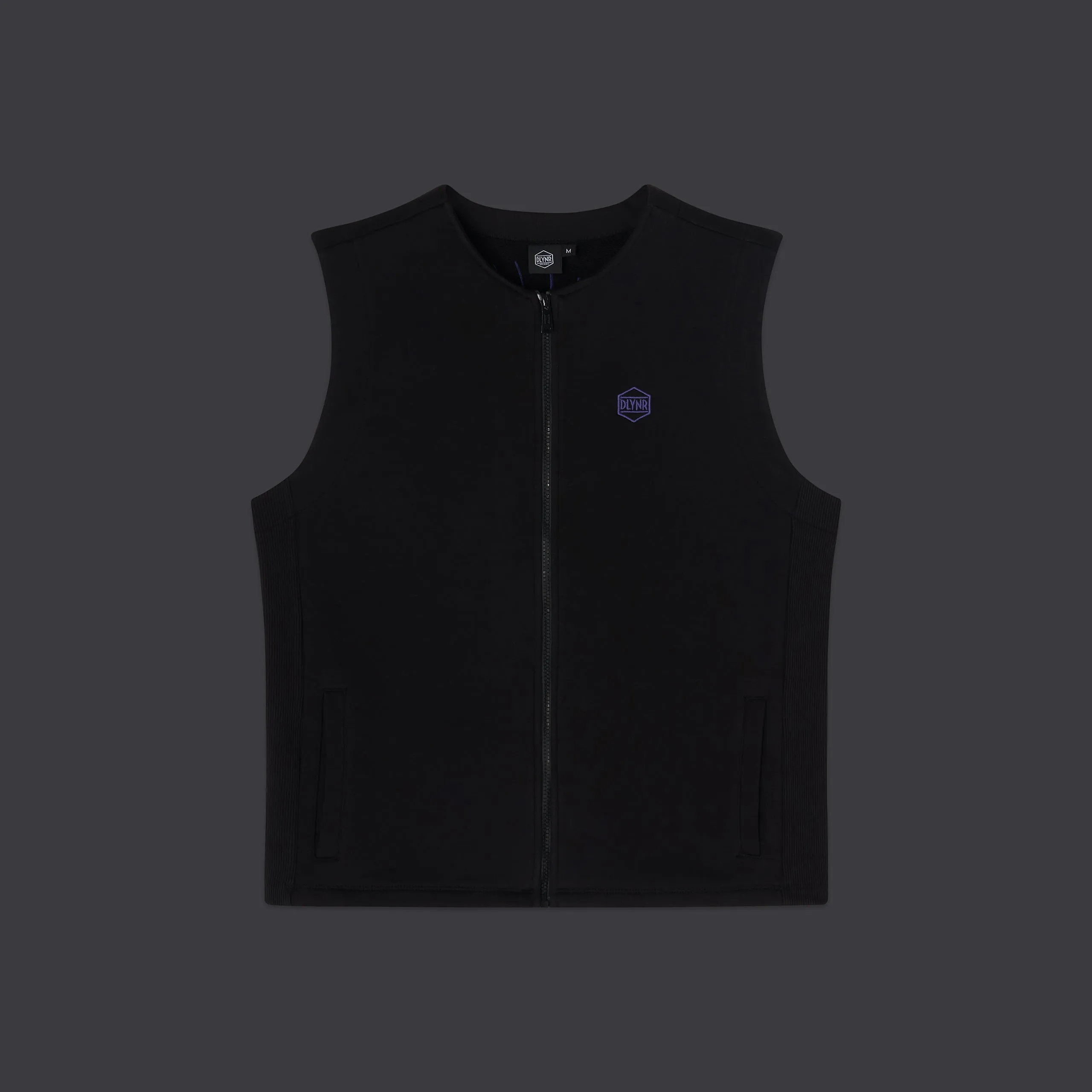 Gastly Evolution Zipped Gilet Black