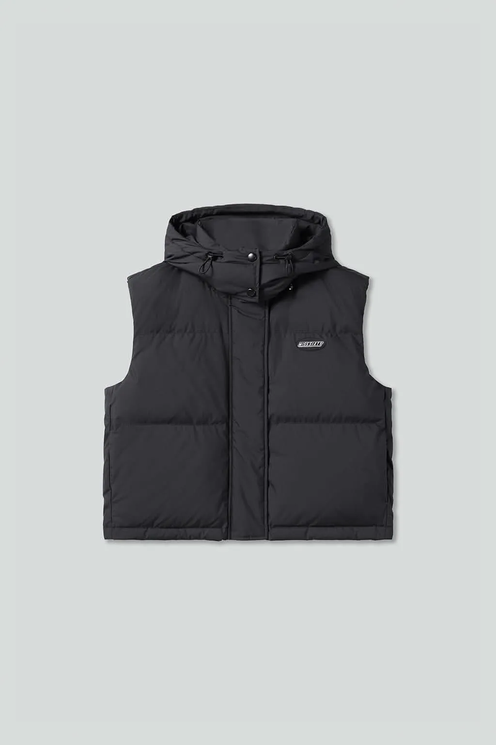 Gilet Jacket With Detachable Hood