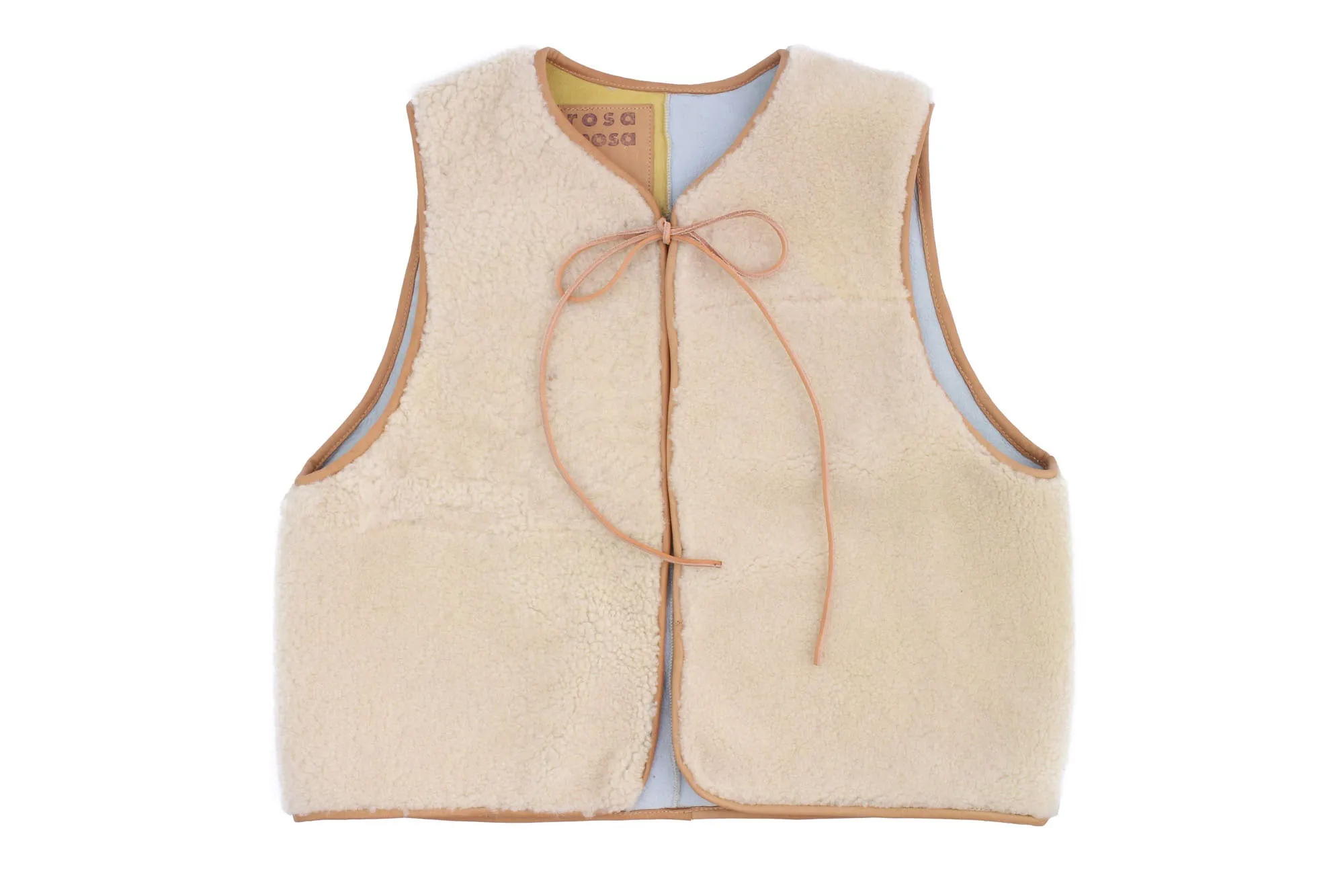 Gilet Vest PATCHWORK   Curry