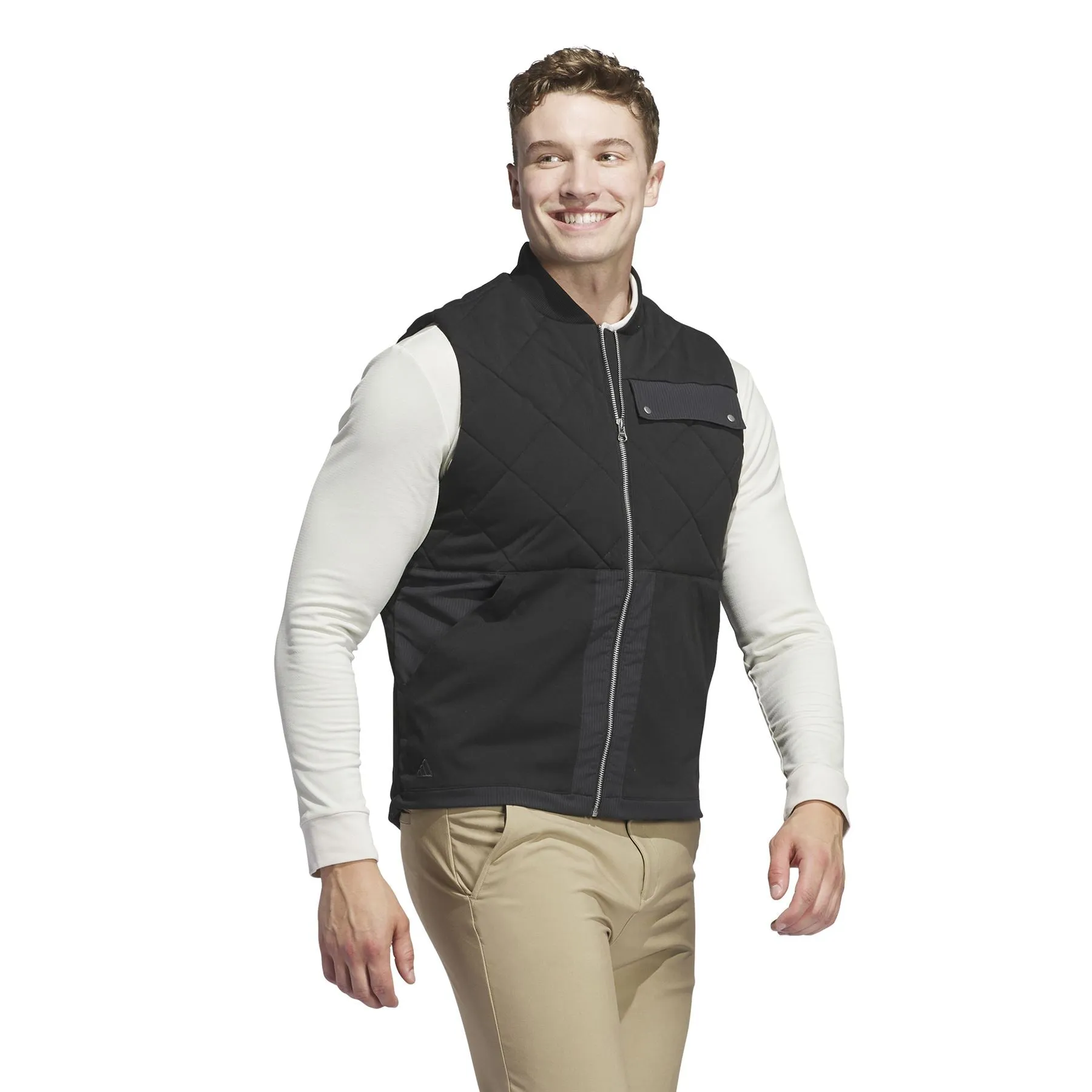 Go-To Quilted DWR Gilet Black - AW24