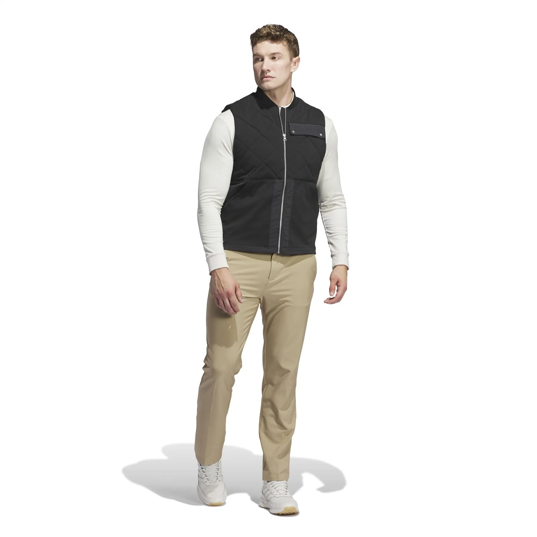 Go-To Quilted DWR Gilet Black - AW24