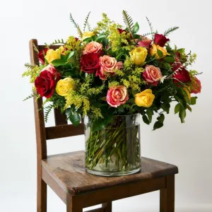 Golden Sunrise Flower Arrangement