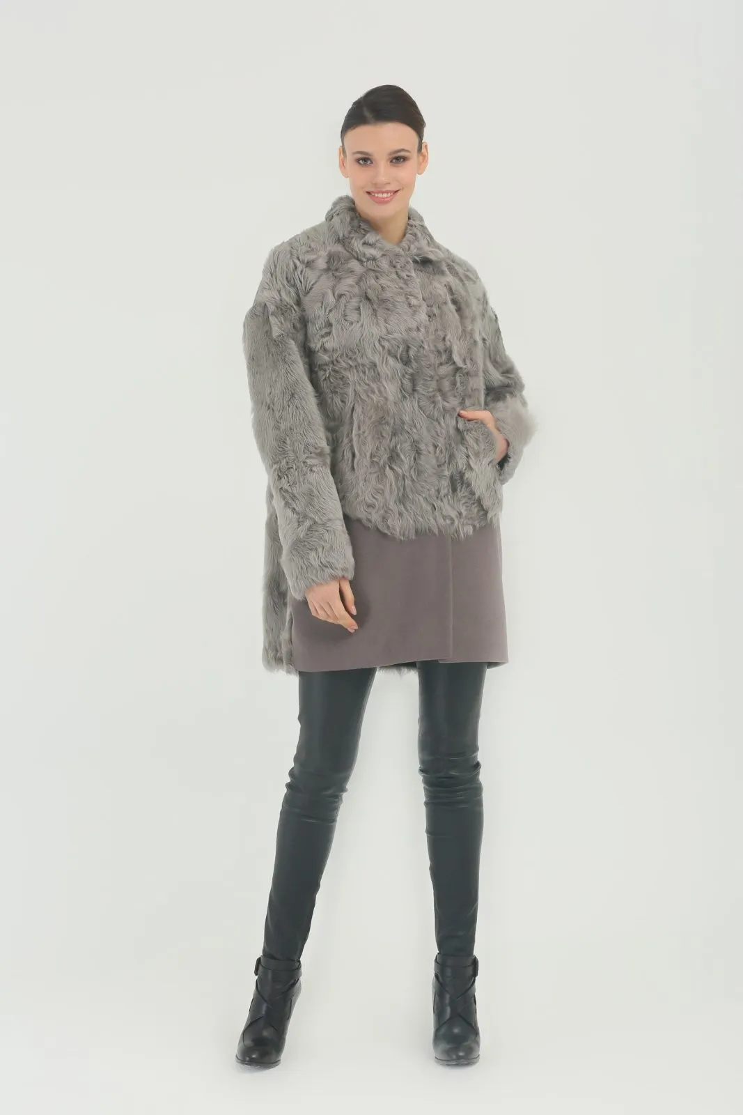 Grey Long Coat