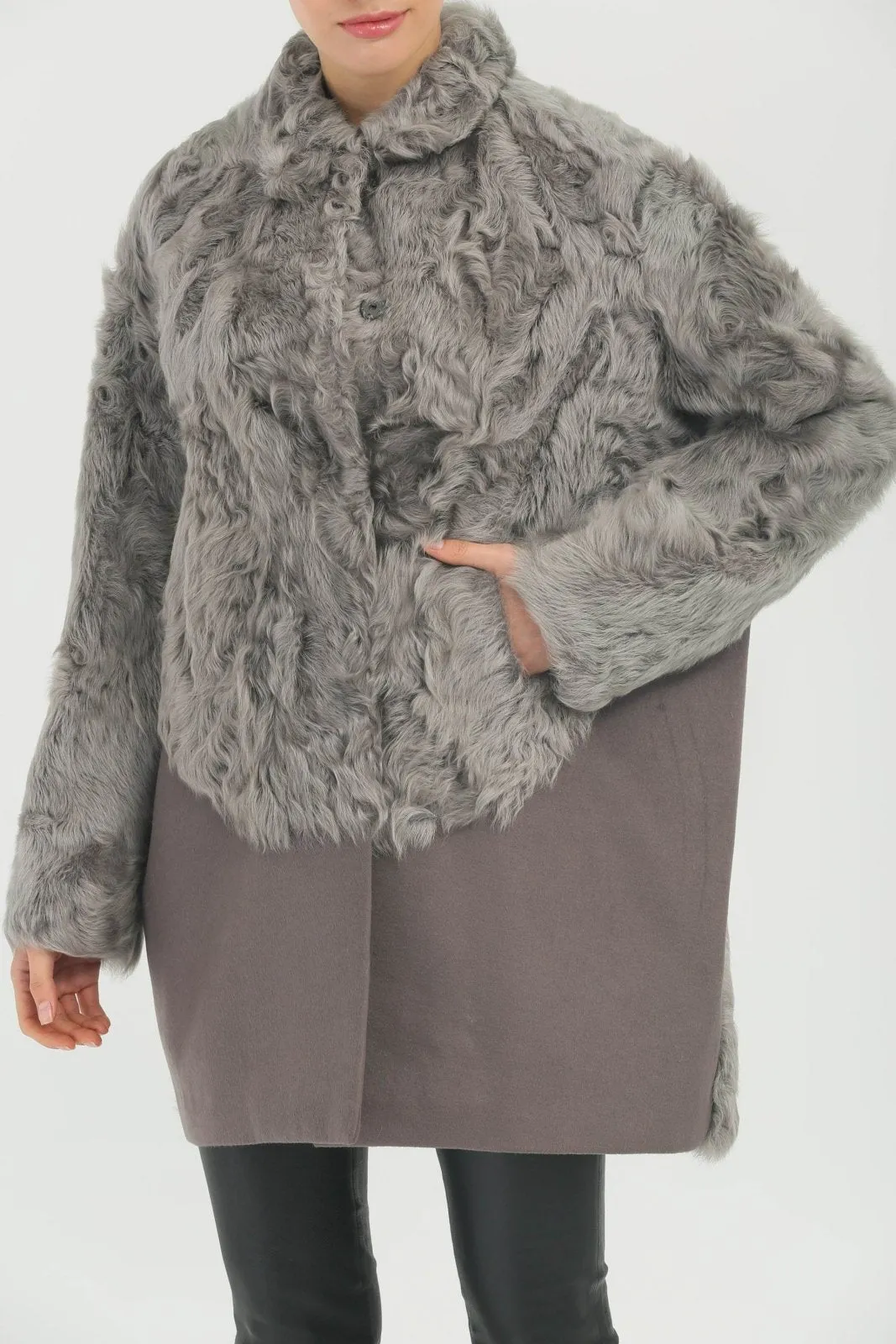 Grey Long Coat