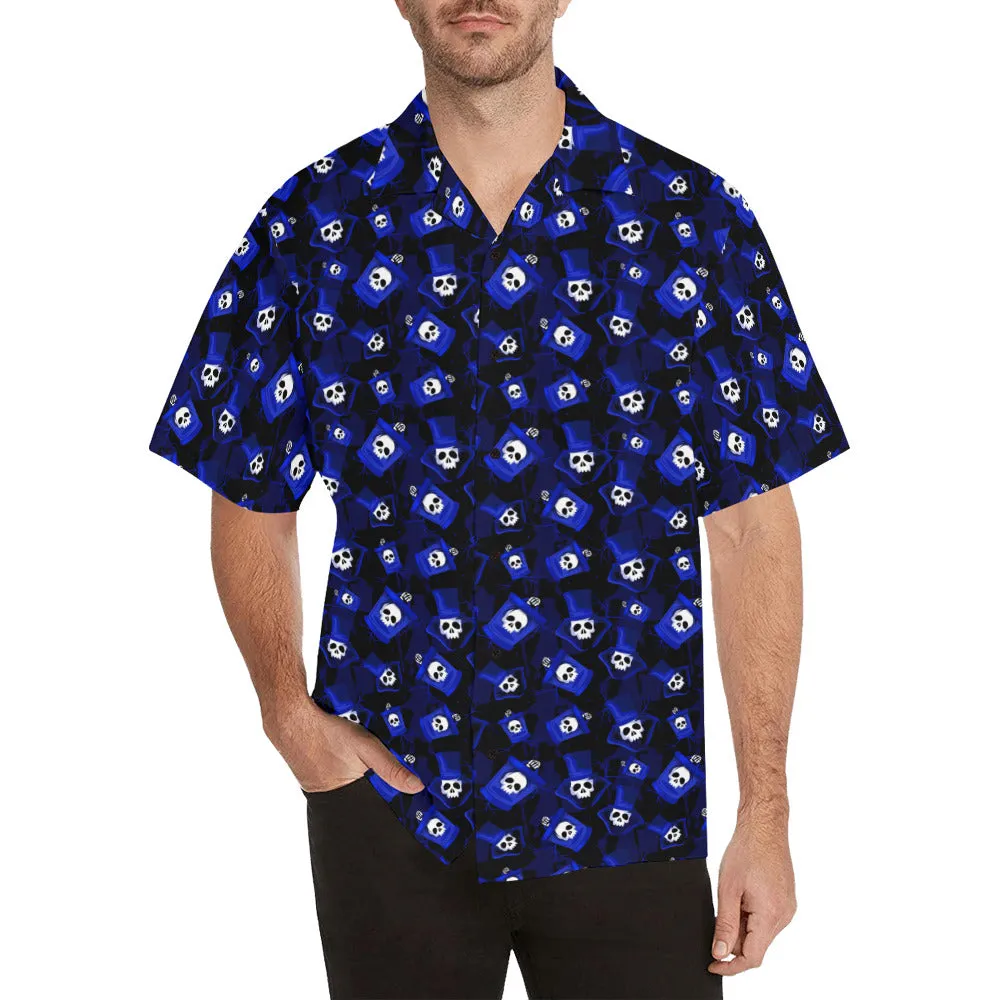 Haunted Mansion Hatbox Ghost Hawaiian Shirt