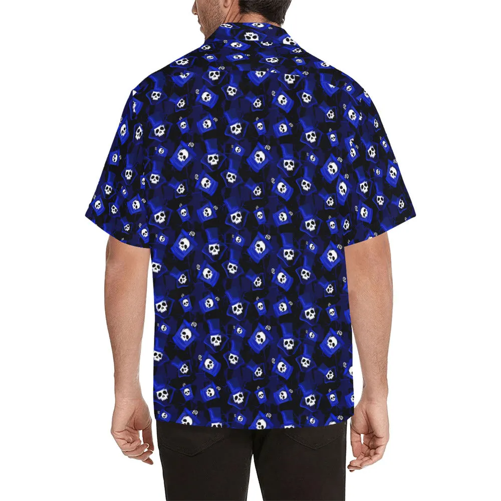 Haunted Mansion Hatbox Ghost Hawaiian Shirt