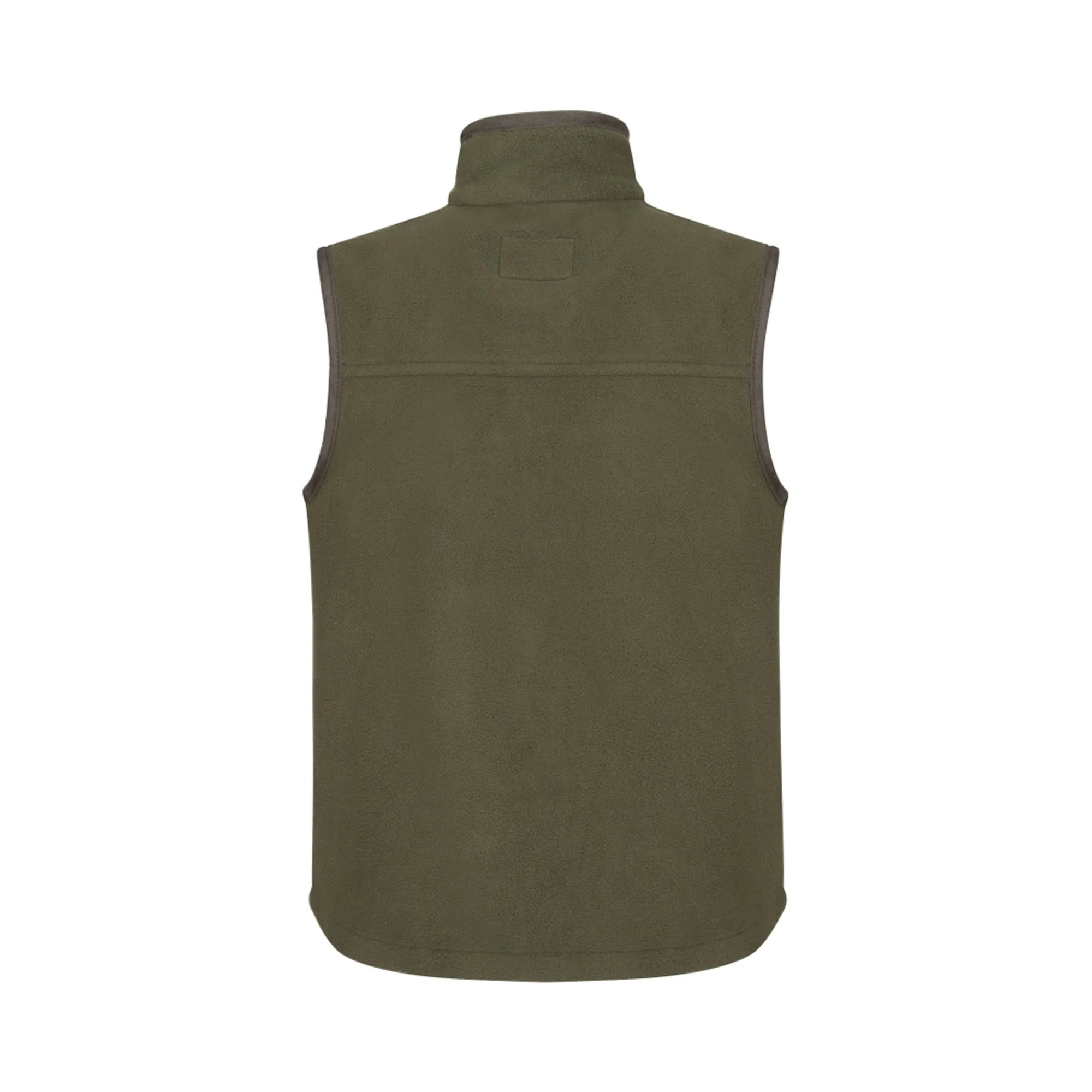 Hoggs Of Fife Junior Woodhall Fleece Gilet - Green