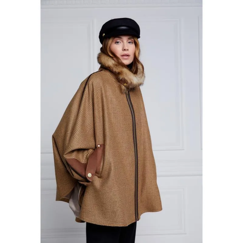 Holland Cooper Chiltern Ladies Cape - Tawny