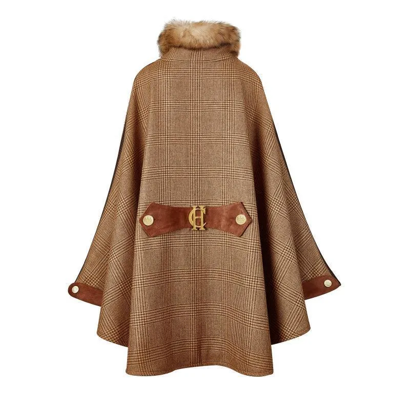 Holland Cooper Chiltern Ladies Cape - Tawny