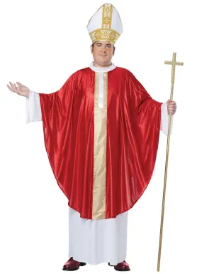 Holy Pope Plus Size Mens Fancy Dress Costume