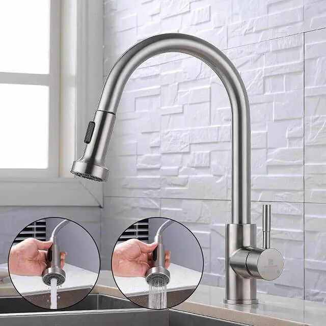 Homelody 2 Functions 360 ° Swivel Non-Slip Spout Kitchen Faucet