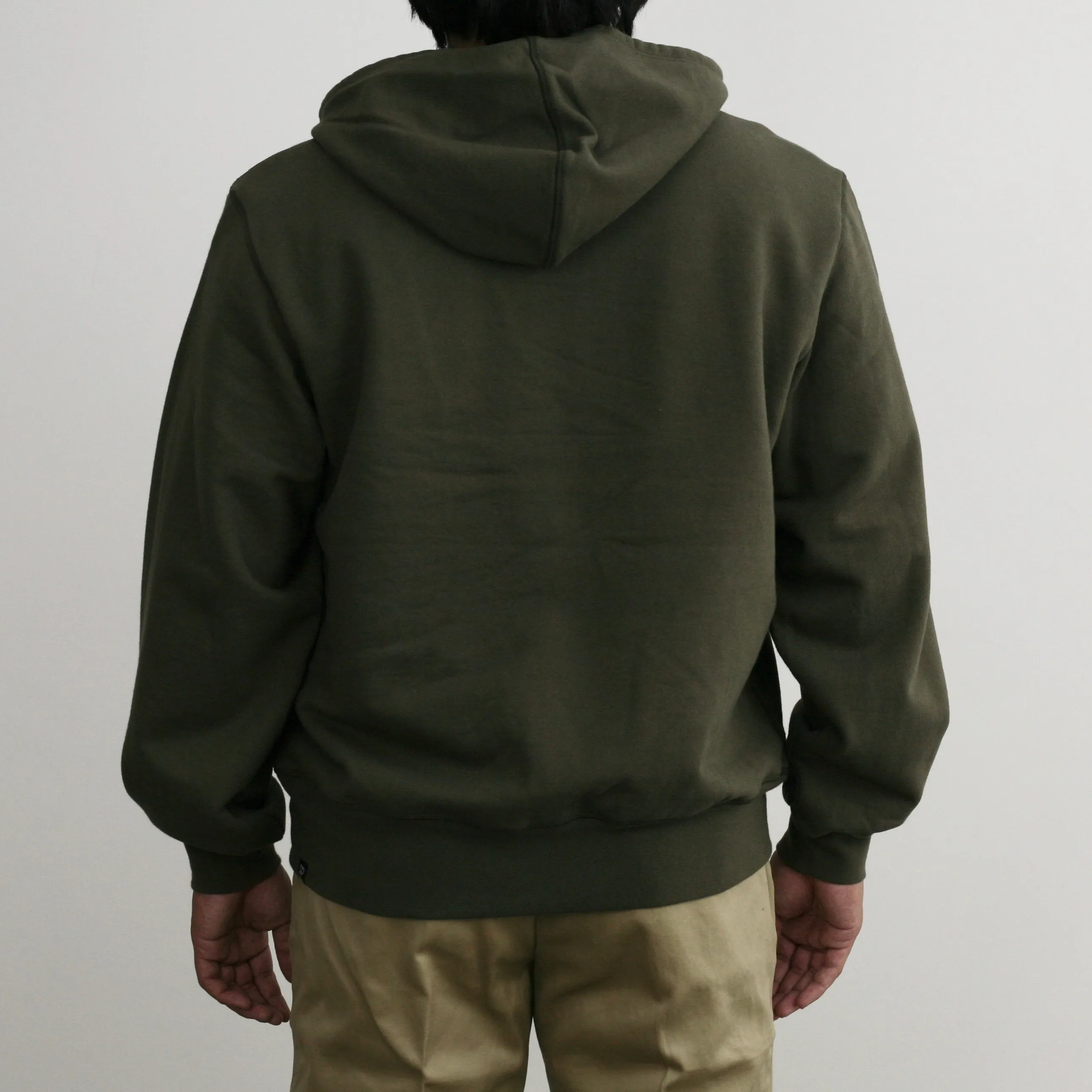 Hooded Sweatshirt in Olive