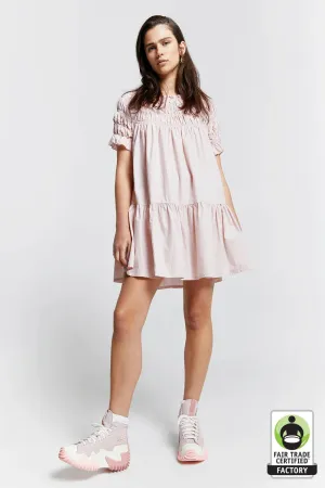 Karen Walker Mini Orestes Dress - Organic Cotton - Dusty Pink