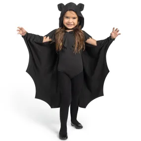 Kid Bat Costume, Bat Wings Accessory with Hat