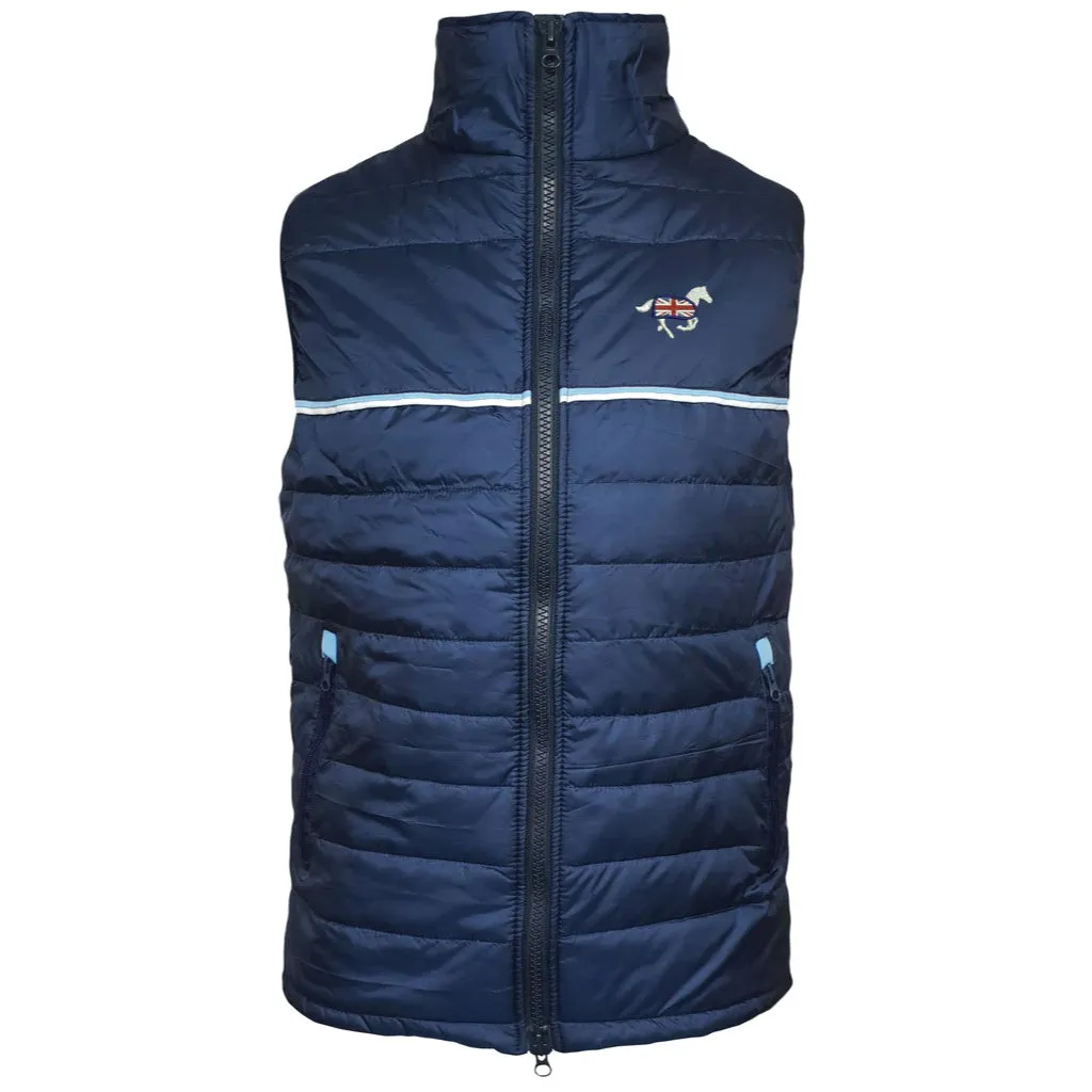 Lansdown Mens Padded Gilet - Navy