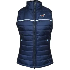 Lansdown Women's Padded Gilet - Navy