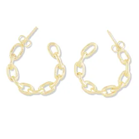 Link-Up Hoop Earring