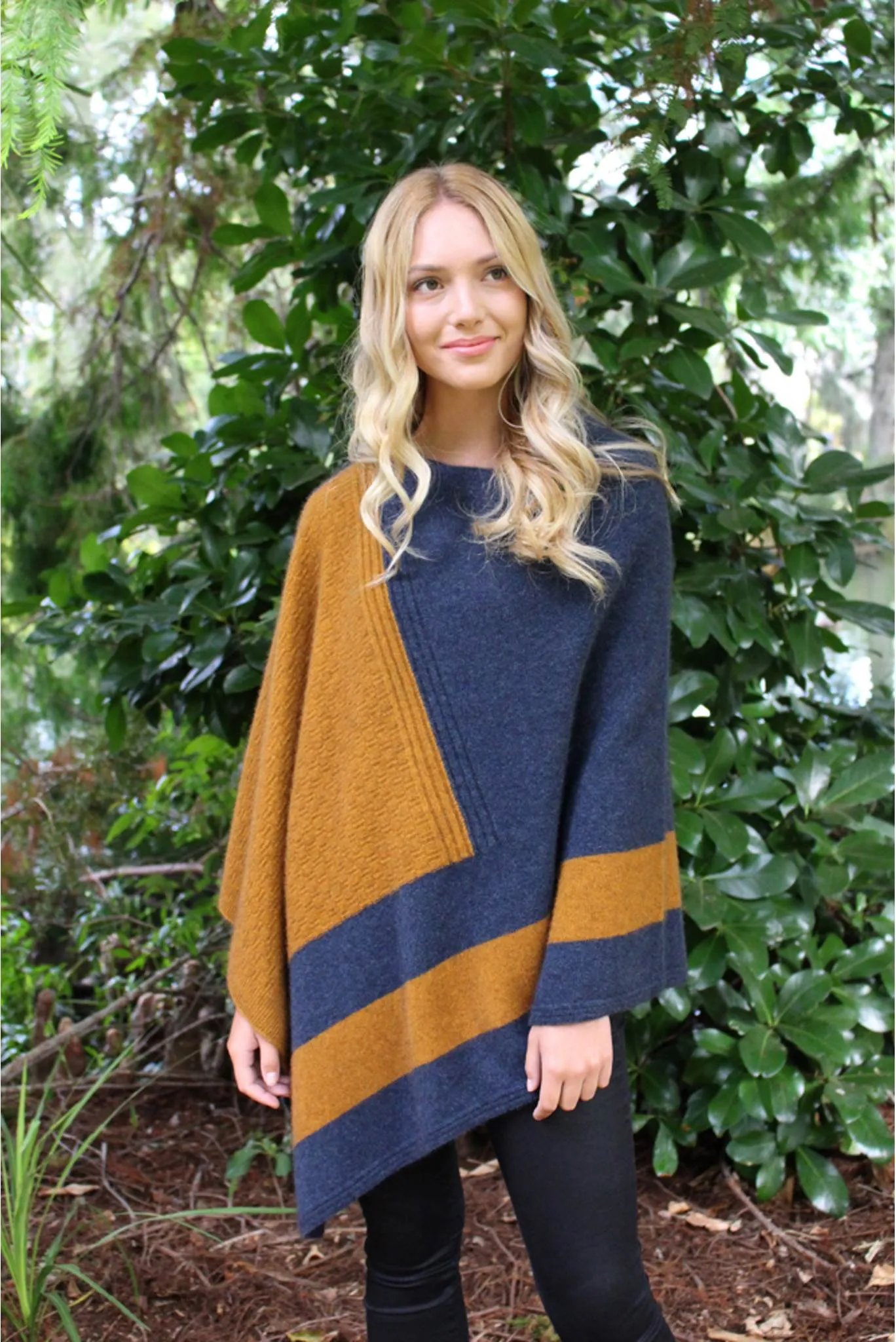 Lothlorian Merino Wool and Possum Fur Cosset Poncho