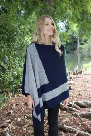 Lothlorian Merino Wool and Possum Fur Cosset Poncho