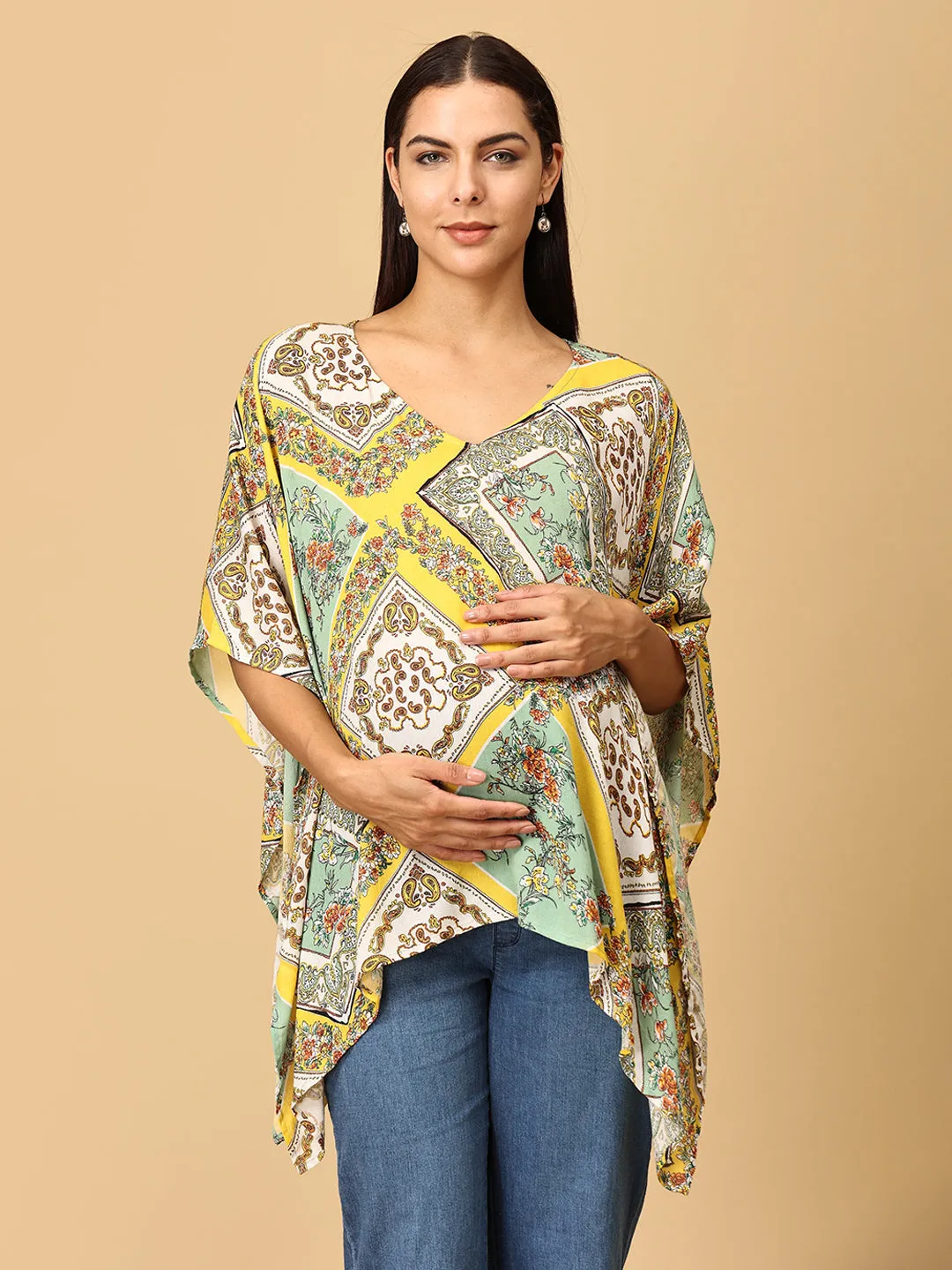 Marigold Magic Nursing Cover And Top