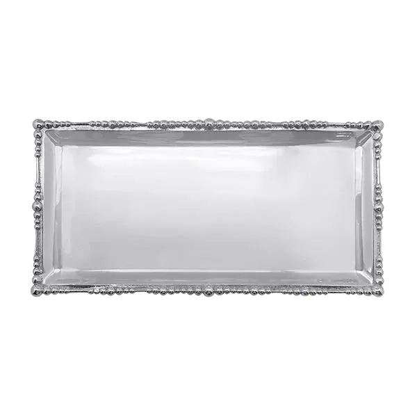 Mariposa Pearl Drop Long Rectangular Tray