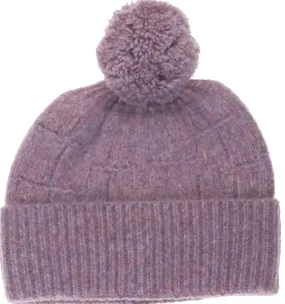 Melagne Knit Hat - Pale Rose