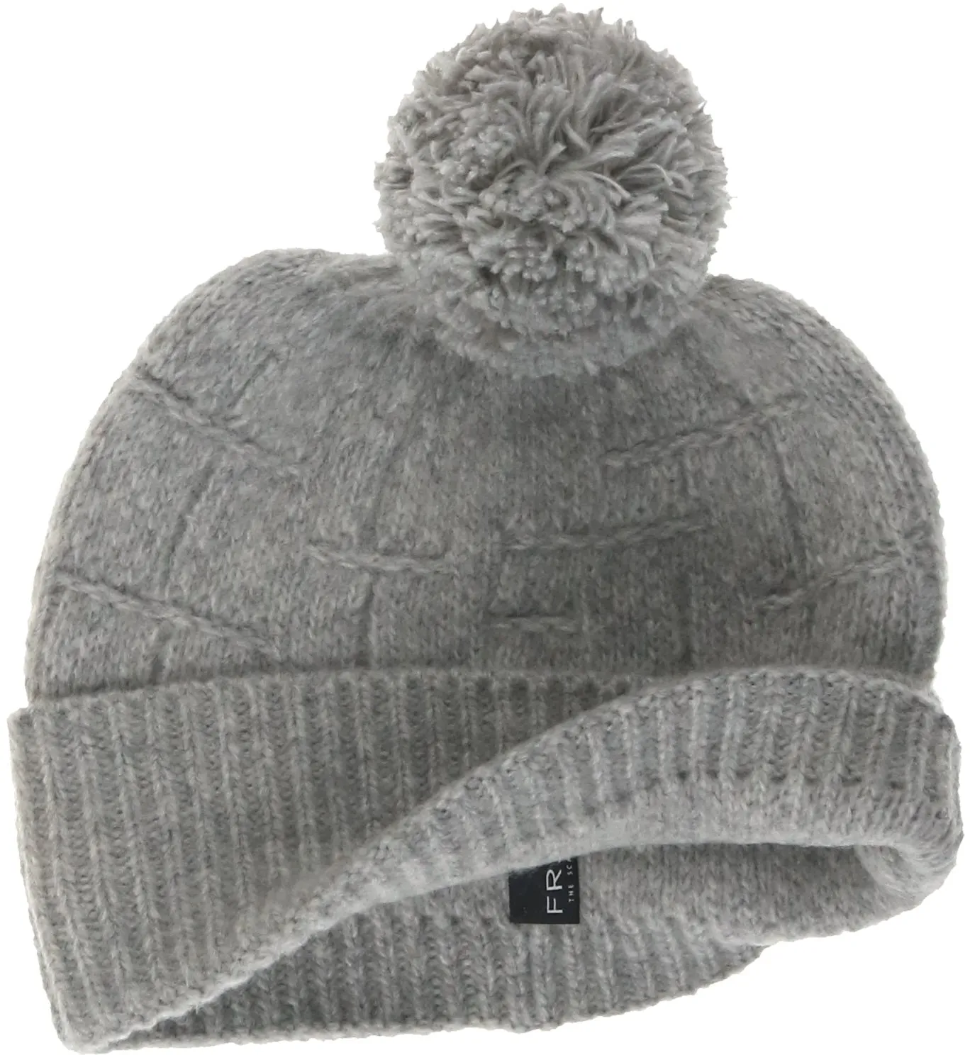 Melagne Knit Hat - Silver