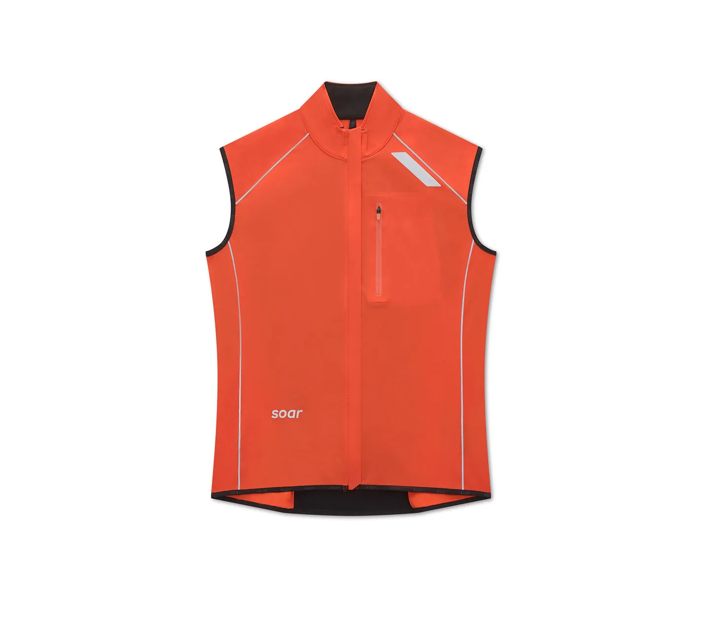 Men's Winter Gilet | Orange