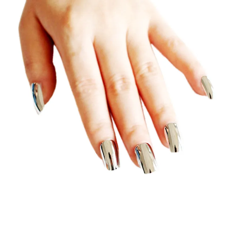 Metallic Finger Nails