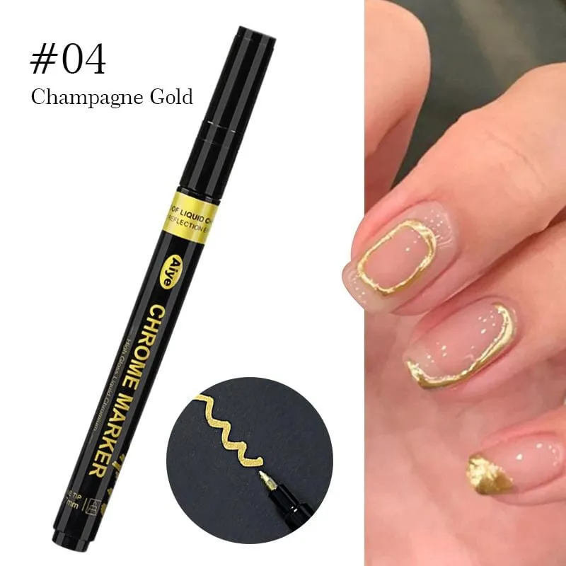 Metallic Nail Art Painting Pen