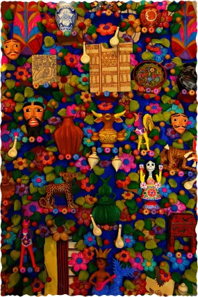 Mexican Souvenirs (50 Piece Mini Wooden Jigsaw Puzzle)