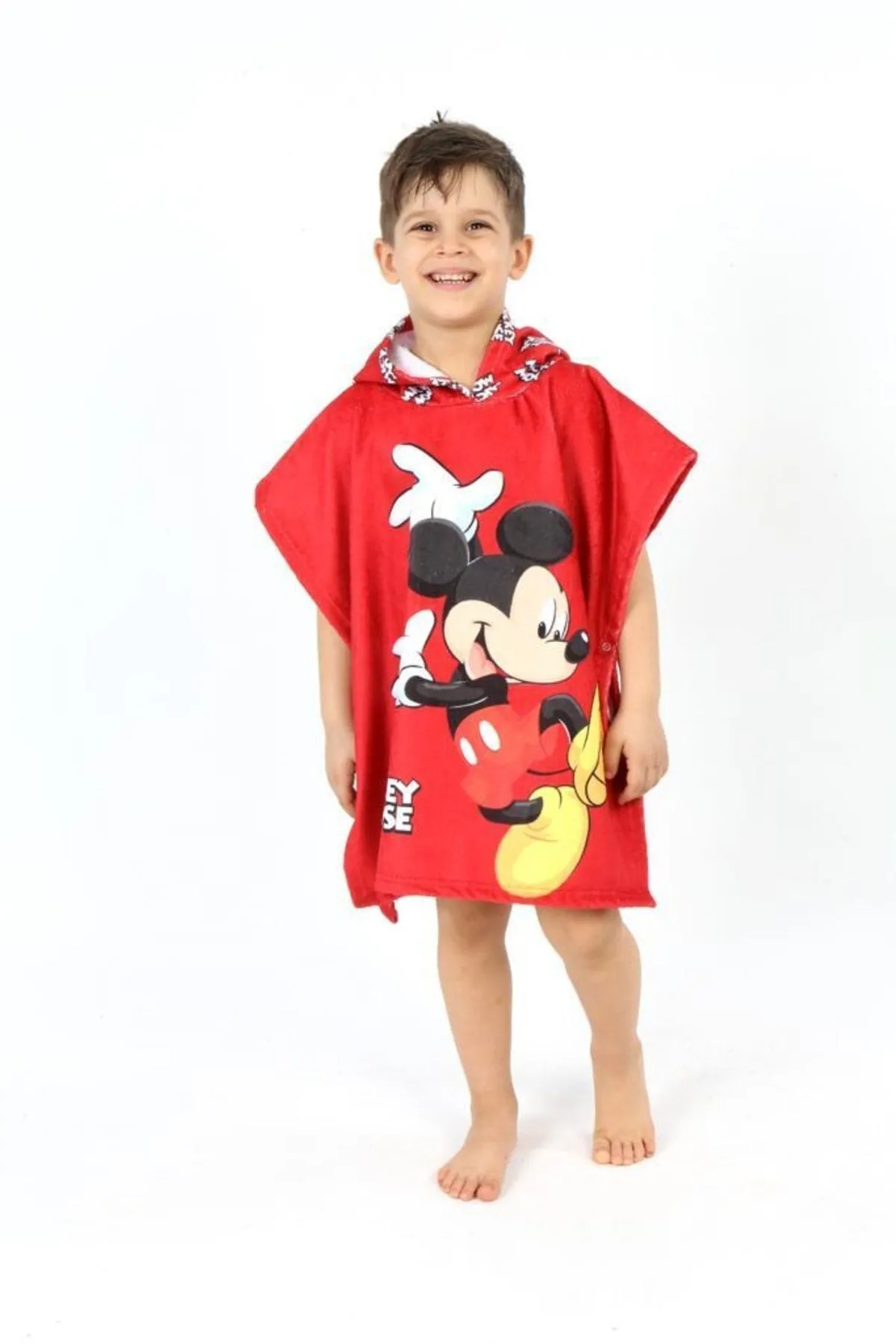 Mickey Mouse Hooded Towel