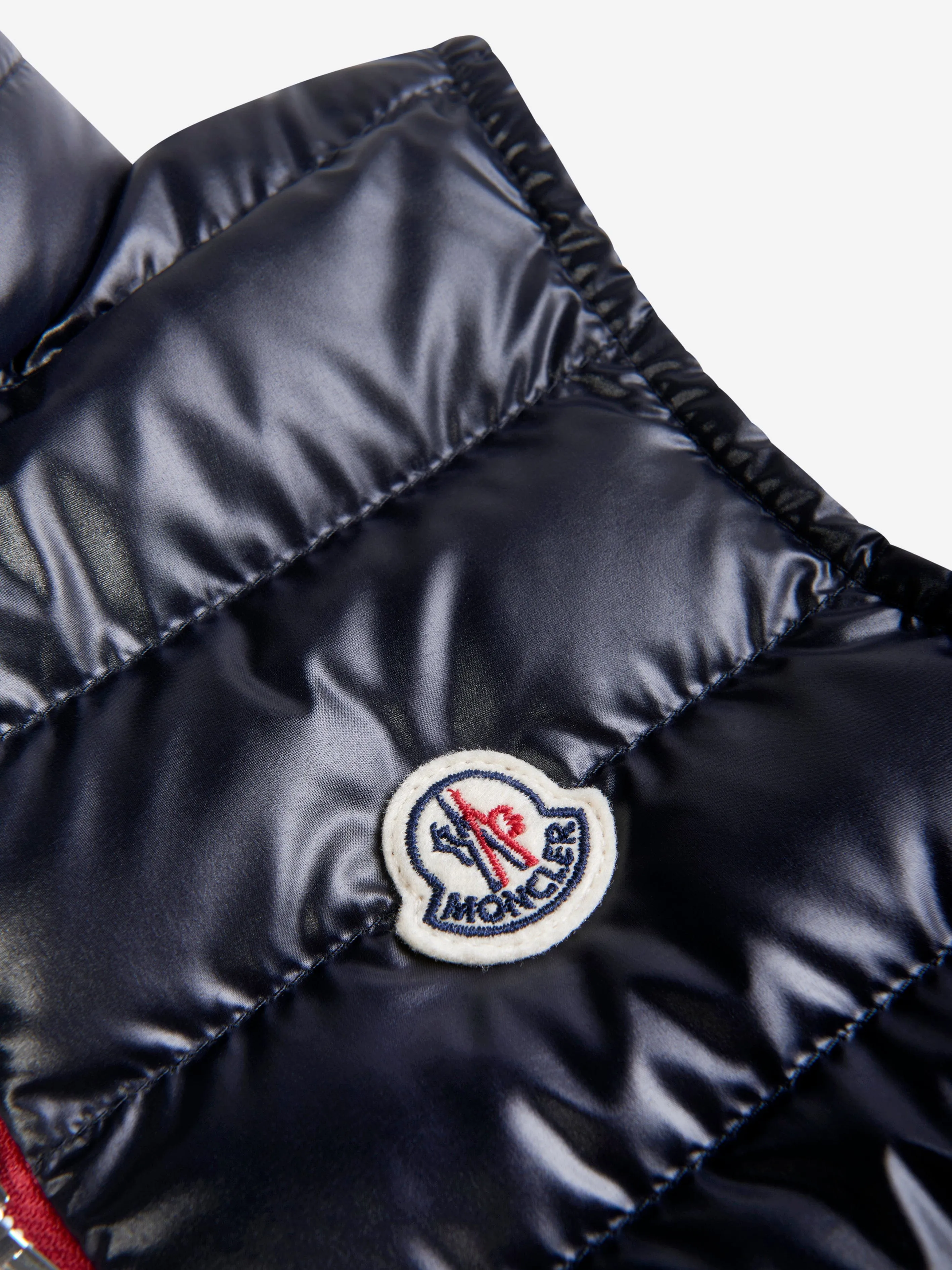 Moncler Enfant Boys Down Padded Apatou Gilet in Navy