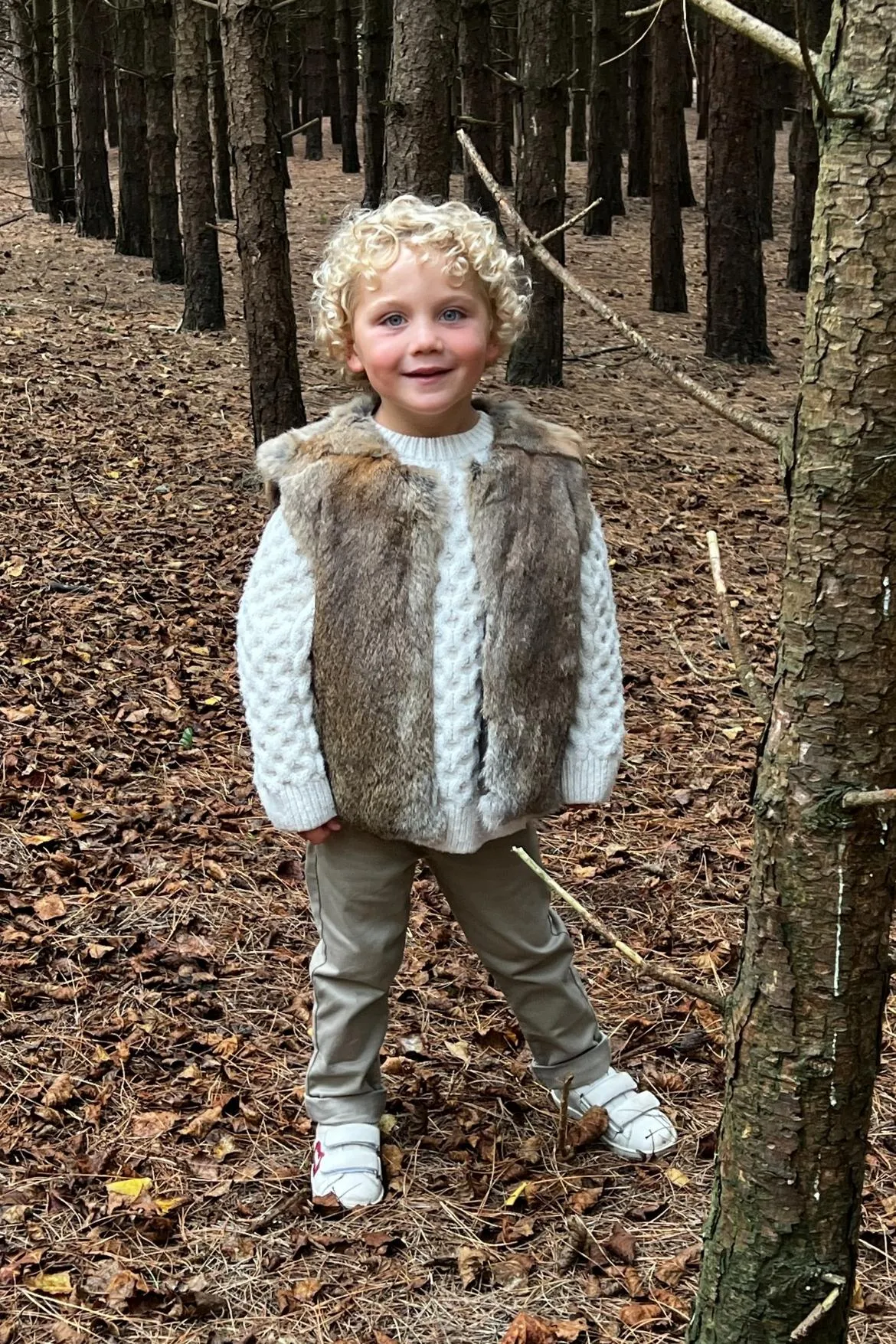 Natural Fur Gilet