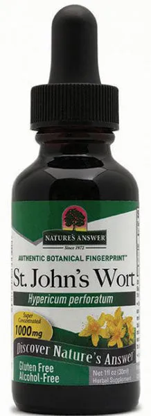 NATURE'S ANSWER - St. Johns Wort Young Flowering Tops - 1 fl. oz. (30 ml)