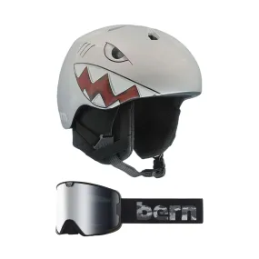 Nino DVRT Snow Helmet & Sawyer Jr Goggle Combo