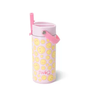 Oh Happy Day Flip   Sip Slim Tumbler 12oz