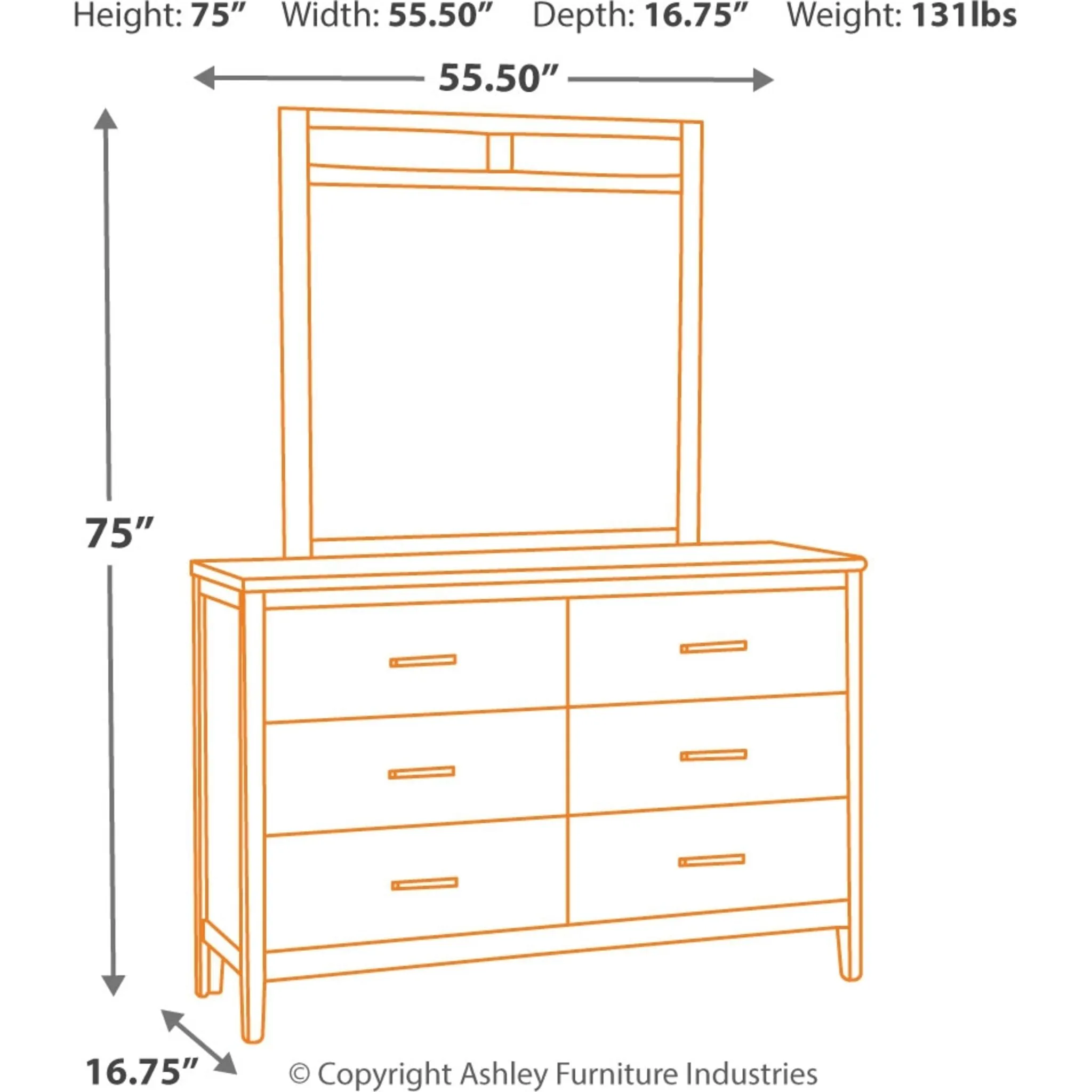 Olivet 5 Piece Twin Bedroom