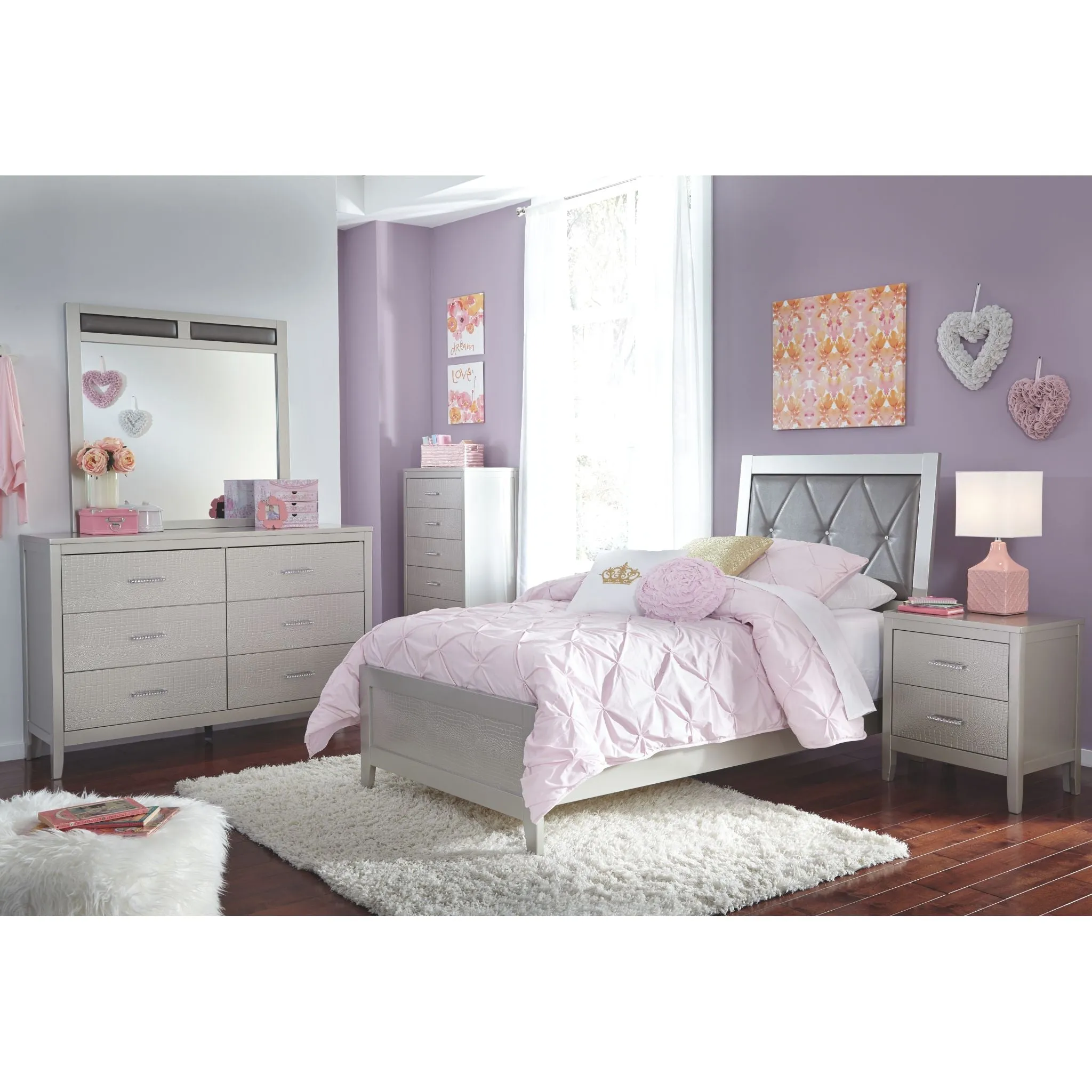 Olivet 5 Piece Twin Bedroom